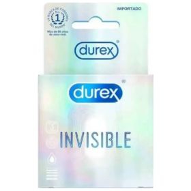 Durex Sensitivo Invisible Cj 3 Condones De Látex