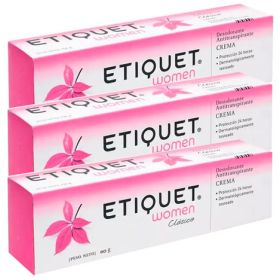 Pack Etiquet Antitranspirante para mujer 60g 3 unidades