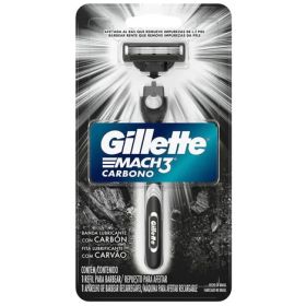 Maquina de afeitar mach3 carbono 1u gillette