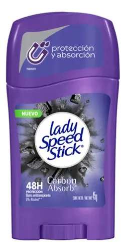 D_653338-Mlc112590052124_062026-O.webp Lady Speed Stick Carbon Absorb Antitranspirante Gel 45G - Imagen 1