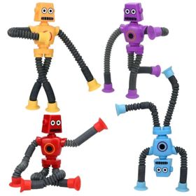 4 Pop Tubes Tubo Fidget Juguete Antiestrés