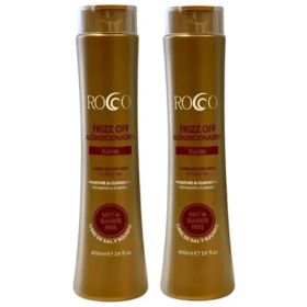 Pack 2 Acondicionador Anti-frizz Karite Sin Sal 400ml Rocco