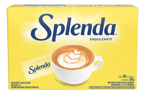D_663259-Mlc96072835601_102025-O.webp Splenda Endulzante Caja 200 Sobres En Polvo - Imagen 1