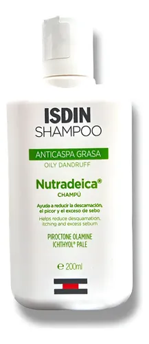 D_664312-Mlc94644183822_102025-O.webp Isdin Nutradeica Anticaspa Pelo Graso Shampoo 200 Ml. - Imagen 1