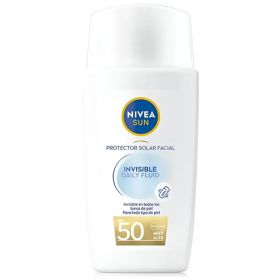 Nivea Sun Protector Solar Invisible Daily Fluid Fps 50 40ml