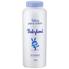 Talco Hipoalergénico Para Niños 100 Gr Babyland (1 Unid)