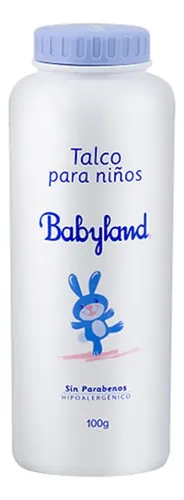 D_668811-Mlc106924337209_022026-O.webp Talco Hipoalergénico Para Niños 100 Gr Babyland (1 Unid) - Imagen 1