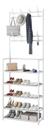 D_672784-Mlc108490963354_032026-O.jpg Estante Para Zapatos Y Sombreros 5 Capas Blanco - Imagen 1