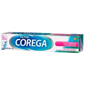 Adhesivo Prótesis Dental Ultra Corega 70 G. Crema Sin Sabor