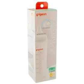 Biberón Softouch Pigeon Pp 330 Ml Color Blanco