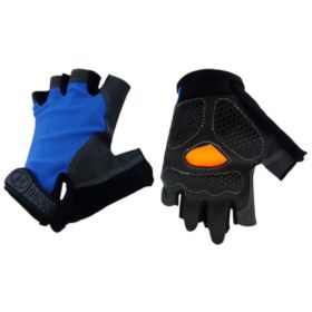 GUANTES DEPRTIVO SIN DEDOS MULTI USOS TALLA L AZUL