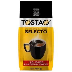 Tostao Cafe Molido Tostado 454 G