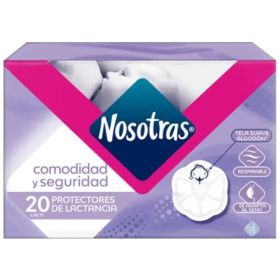 Nosotras Absorbentes de Leche 20 Unidades Essity