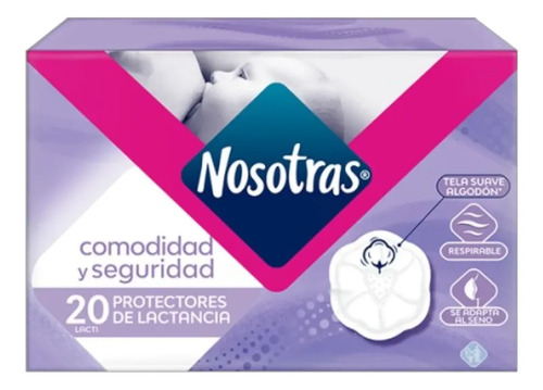 D_680725-Mlc110306897288_052026-O.jpg Nosotras Absorbentes De Leche 20 Unidades Essity - Imagen 1