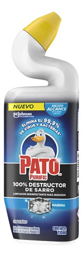 D_681712-Mlc91944995265_092025-O.jpg Pato Purific Limpiador Desinfectante Quitasarro 710Ml - Imagen 1