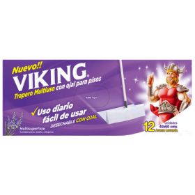 Viking Trapero Húmedo Multiuso De Uso Diario 12un
