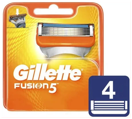 D_683146-Mlc46740582480_072021-O.jpg Gillette Repuestos Para Afeitar Fusion 5 / 4 Unidades - Imagen 1