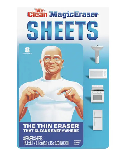 D_686635-Mlc72127174258_102023-O.jpg Toallitas De Limpieza 8U Mr Clean - Imagen 1