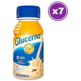 Pack 07 Abbott Glucerna Sabor Vainilla 237ml Vainilla
