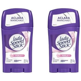 Lady Speed Stick Nacar Vitamina E Antitranspirante Gel 45g x2