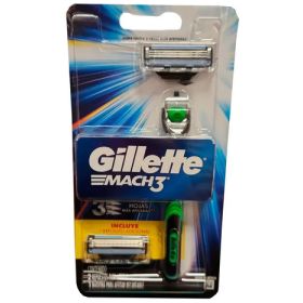 Maquina de Afeitar Mach3 2 Cartuchos Gillette