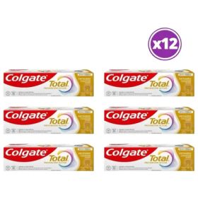 Pack 12 Colgate Pasta De Diente Total Antisarro 90 G