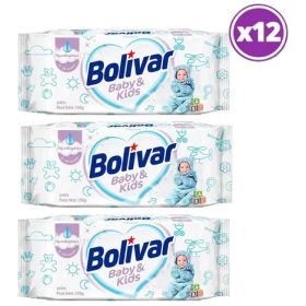 Pack 12 Bolivar Jabon En Barra Cuidado Bebe Y Niños 190g