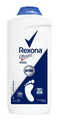 D_700386-Mlc53176145051_012023-O.jpg Talco Desodorante Rexona Para Pies Efficient Original 24H - Imagen 1