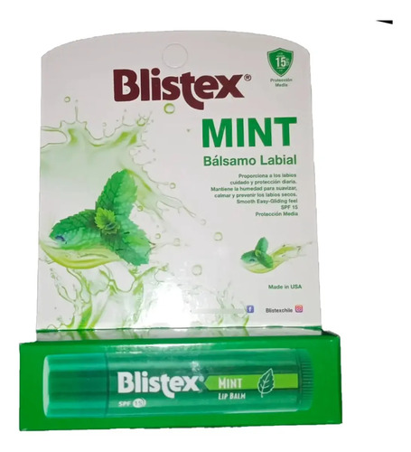D_701748-Mla79293278085_092024-O.jpg Blistex Mint Balsamo Labial 4.25G - Imagen 1