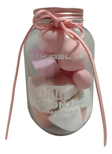 D_703239-Mlc81326049398_122024-O.jpg Max Belle Kit Esponjas De Maquillaje 12 Unidades - Imagen 1