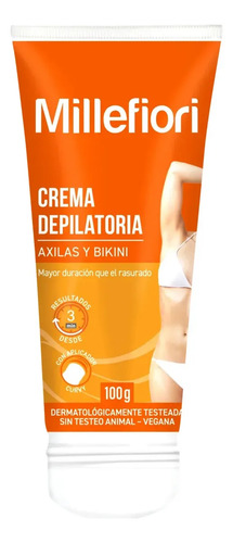 D_707482-Mlc113768397053_062026-O.jpg Millefiori Crema Dipilatoria Axilas Y Bikini 100G Sensible - Imagen 1