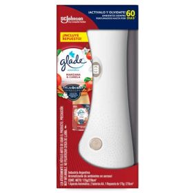 Glade Aromatizante Automático + Repuesto Manzana Y Canela