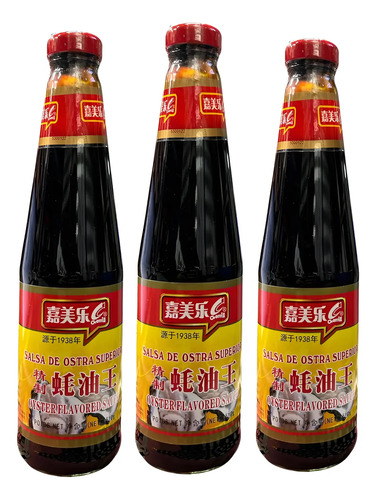 D_713036-Mlc89513085780_082025-O.jpg Pack 03 Salsas De Ostra Superior 510Gr - Imagen 1