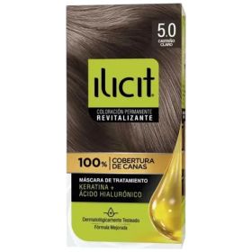 Elicit Tinte Para Pelo Color Clastaño Claro 5.0 45g Castaño Claro