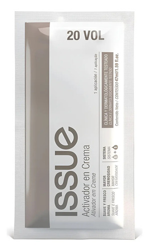 D_717619-Mlc90379512196_082025-O.jpg Uissue Activador En Crema Oxidante 20Vol - Imagen 1