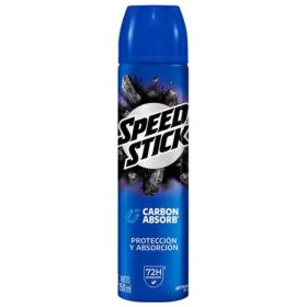 DESODORANTE SPRAY CARBON ABSORB SPEED STICK 150ML