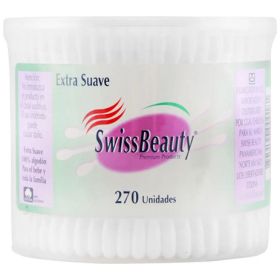 Swiss Beauty Cotonitos Extra Suaves 270 Unidades