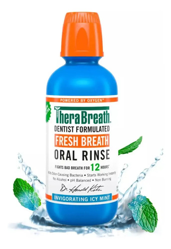 D_725534-Mlc96971264268_112025-O.jpg Enjuague Bucal Thera Breat Menta Fria 473Ml - Imagen 1