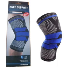 Rodillera De Compresion Talla L Color Azul