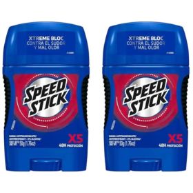 Pack Antitranspirante Barra Speed Stick X5 50 g x2