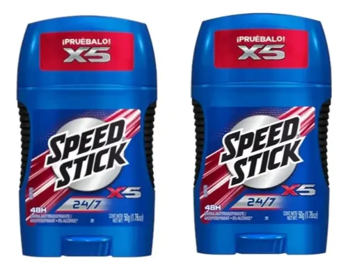 D_732432-Mlc112589169644_062026-O.webp Pack Speed Stick X5 Antitranspirante En Barra 50G X2 Lavanda - Imagen 1
