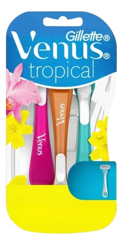 D_734948-Mlc110941454744_052026-O.webp Gillette Venus Tropical Maquinas De Afeitar 3 Unidades - Imagen 1