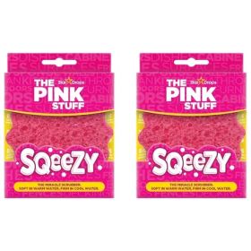 The Pink Stuff Esponja Squeezy X2u Rosa Chicle