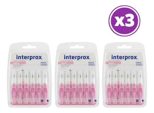 D_739341-Mlc112018219068_062026-O.jpg Cepillo Interdental Interprox Nano Micro 0,6 X18 - Imagen 1
