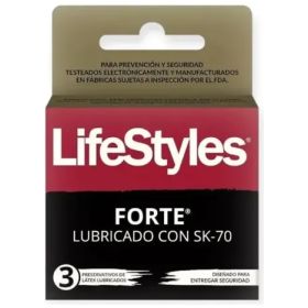 PRESERVATIVOS FORTE LIFESTYLES 3 UN