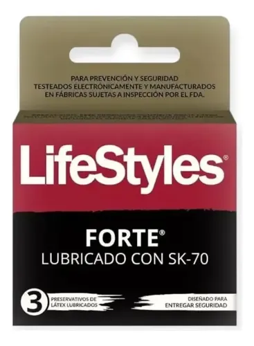 D_741529-Mlc112590015138_062026-O.webp Preservativos Forte Lifestyles 3 Un - Imagen 1
