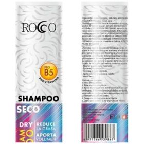 Pack Rocco Shampoo En Seco Reduce Grasa 200 Ml X2