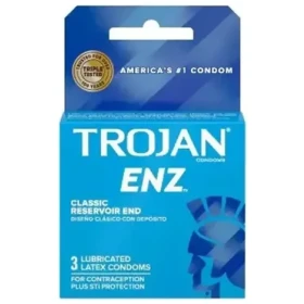 Preservativos de Latex Lubricados Enz Classic 3u Trojan