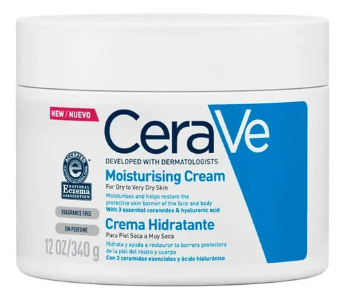 D_747609-Mlc112589481610_062026-O.webp Cerave Crema Hidratante Piel Seca A Muy Seca 340 G - Imagen 1