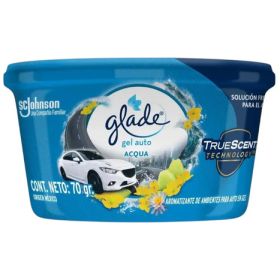 Pack 2 Glade Gel Mini Aromatizante Auto Acqua